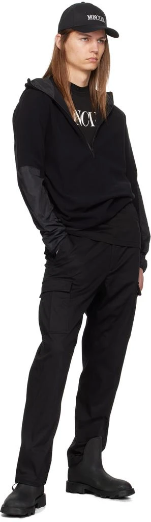 Moncler Black Half-Zip Hoodie 5
