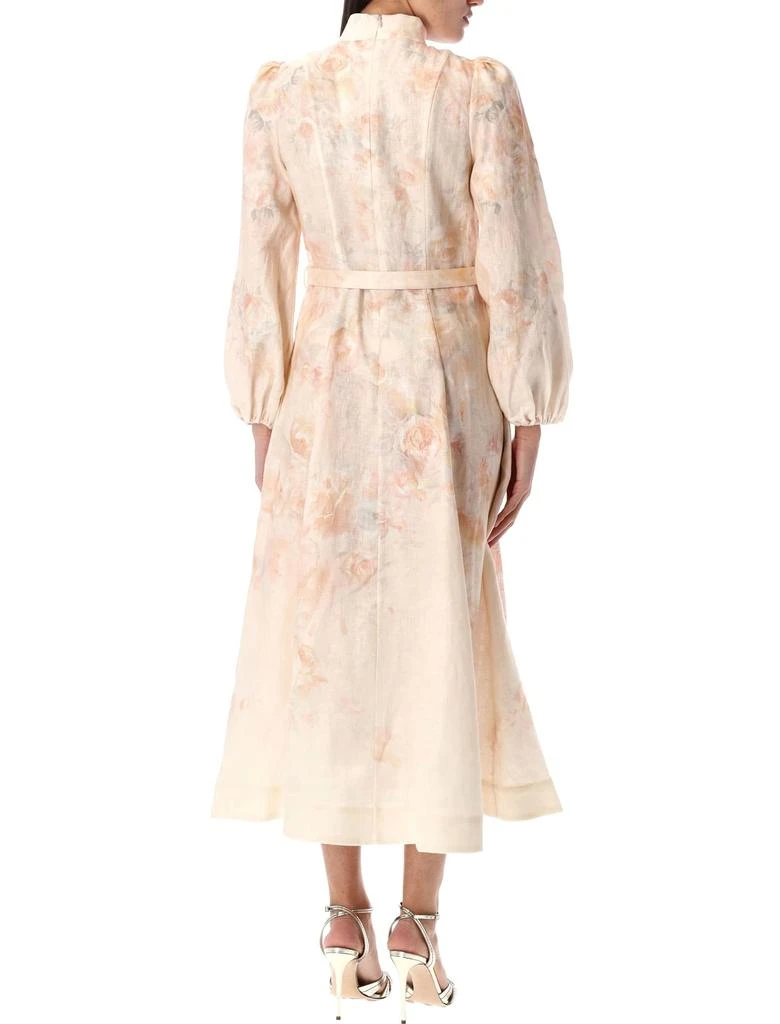 Zimmermann Crush Buttoned Midi Dress 2