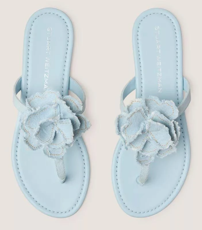 Stuart Weitzman RIO T-STRAP SANDAL 4