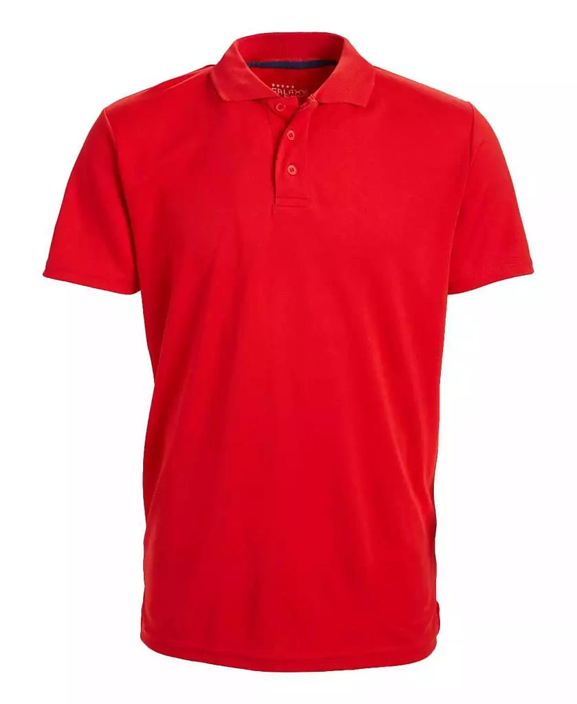 Galaxy By Harvic Men's Tagless Dry-Fit Moisture-Wicking Polo Shirt 3