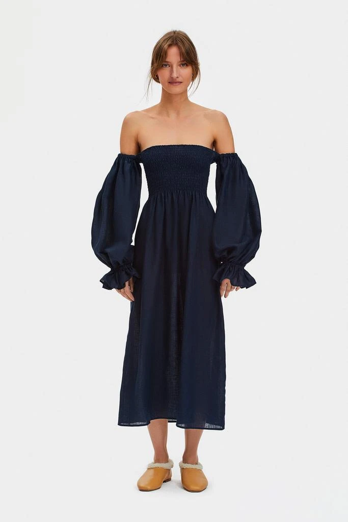 chinese dress ladies Sleeper Women's Marie Linen Dress