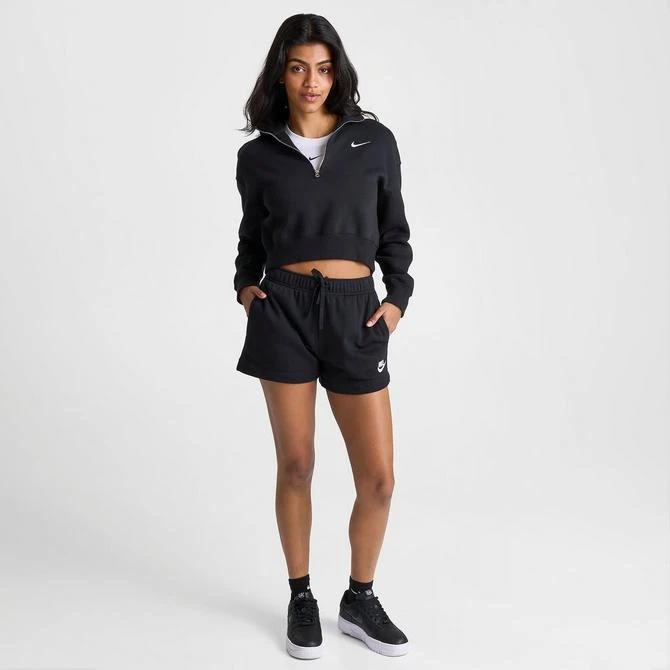NIKE Women's Nike Sportswear Club Fleece Mid-Rise Shorts 3
