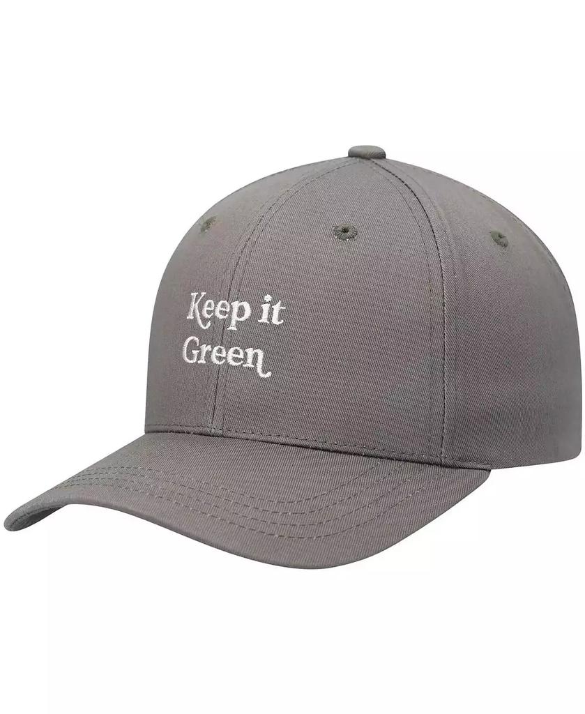 tentree Men's Olive Keep It Green Elevation Snapback Hat