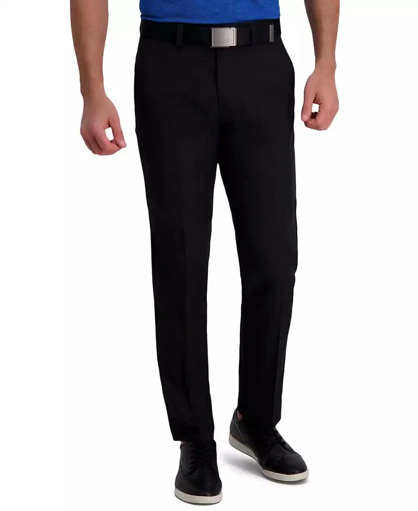 Haggar Cool Right Performance Flex Straight Fit Flat Front Pant 1