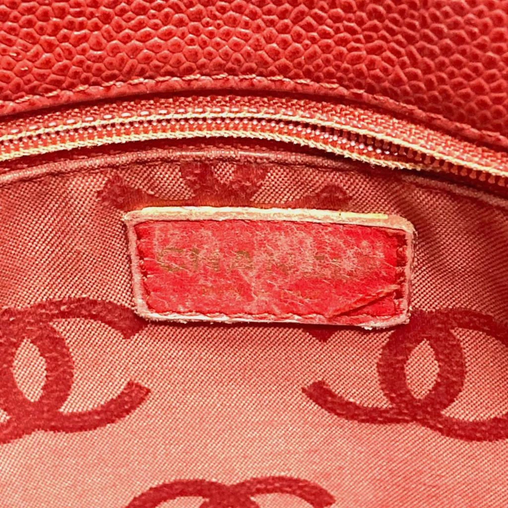Chanel Chanel Red Cc Mark Bag Vintage Tote Bag 12