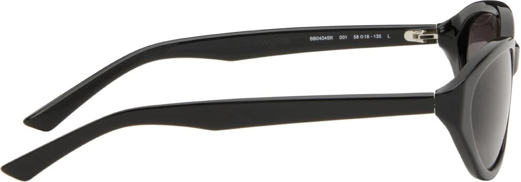 Balenciaga Black Neo Oval 2.0 Sunglasses 2