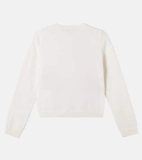 Bonpoint Lucila cotton and cashmere cardigan 2