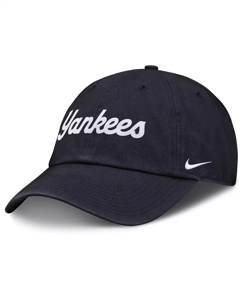 NIKE Women's Navy New York Yankees Club Adjustable Hat 1