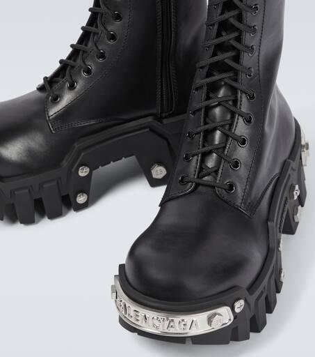 今月限定　balenciaga bulldozer 43 Balenciaga Bulldozer leather lace-up boots - Boots - Free
