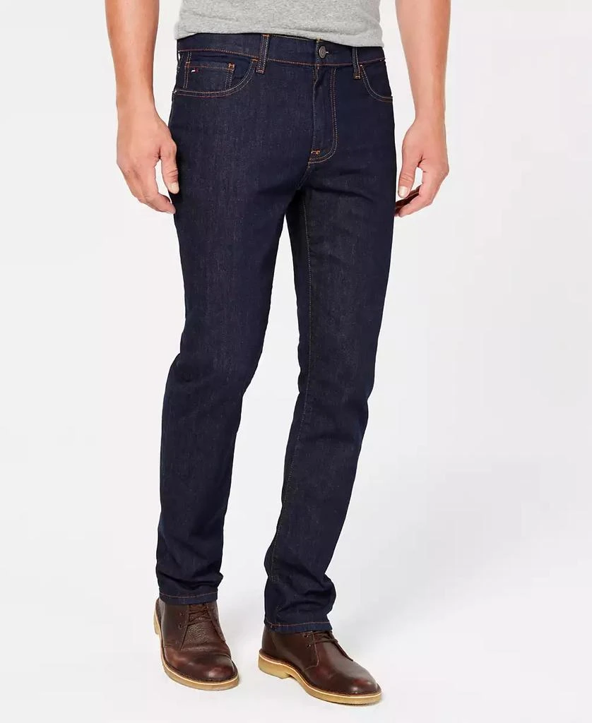 Tommy Hilfiger Men's Big & Tall Straight Fit Stretch Jeans 1