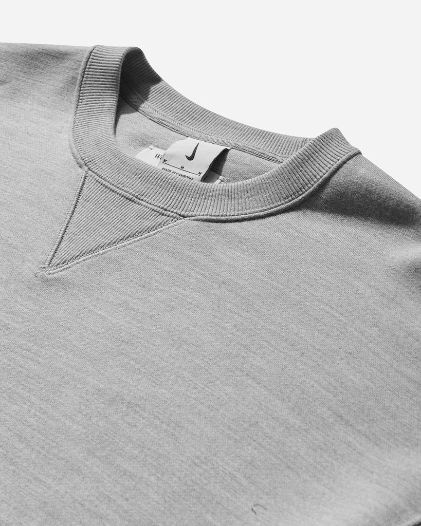 NIKE Men's Wool Classics Crewneck Sweatshirt Heather 3