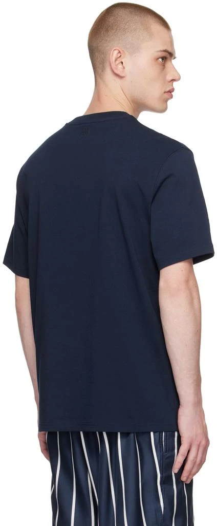 AMI Paris Navy 'Cœur Sacré' T-Shirt 3