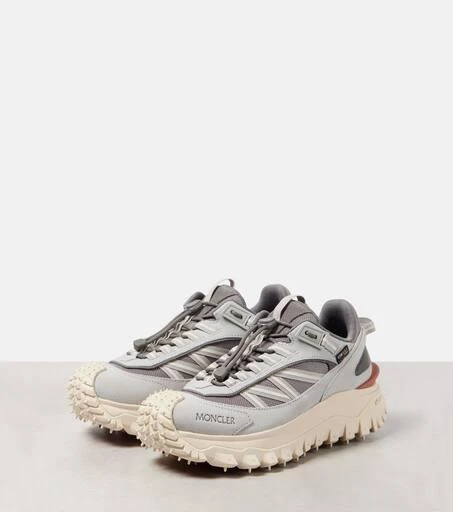 Moncler Trailgrip leather trail running shoes 4