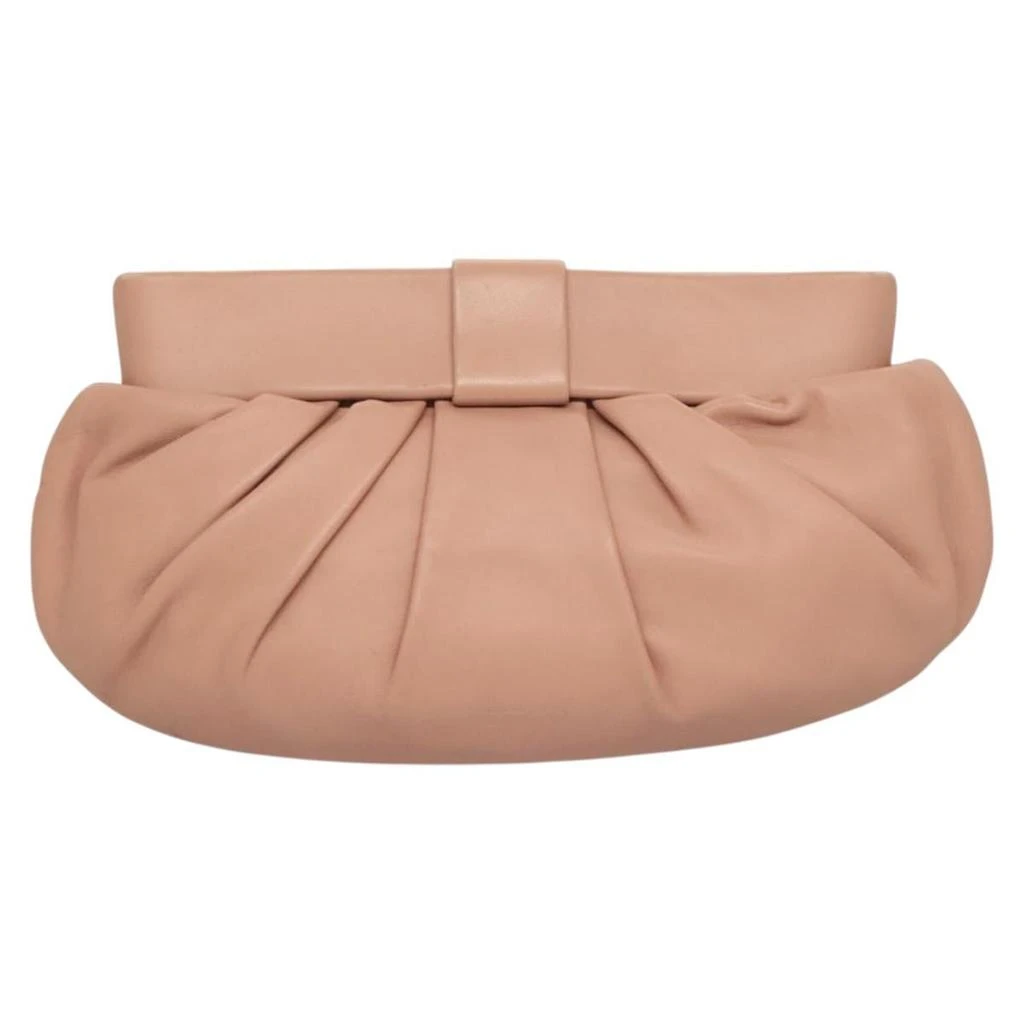 Valentino Leather Clutch Bag (Pre-Owned) 2