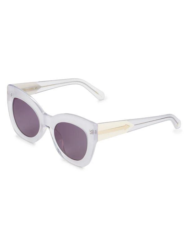 Karen Walker Northern Lights 51MM Cat Eye Sunglasses 2