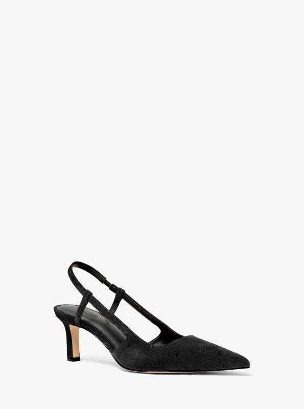 Michael Kors Alora Suede Slingback Pump 1