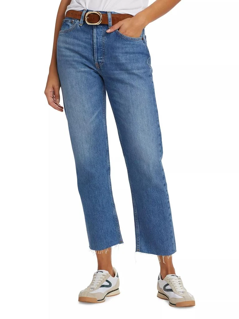 Re/Done Rigid High-Rise Stovepipe Jeans 3