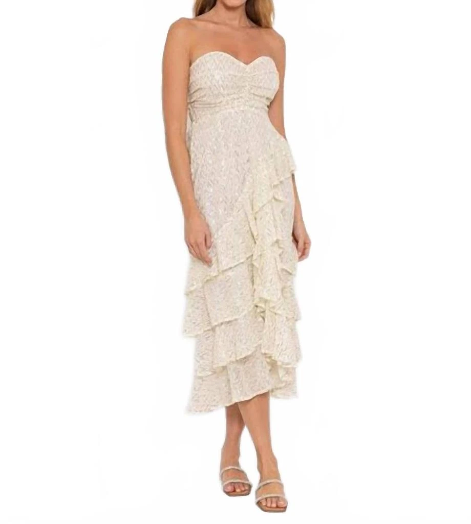 scarlet layered lace mini dress Scarlet Layered Lace Mini Dress