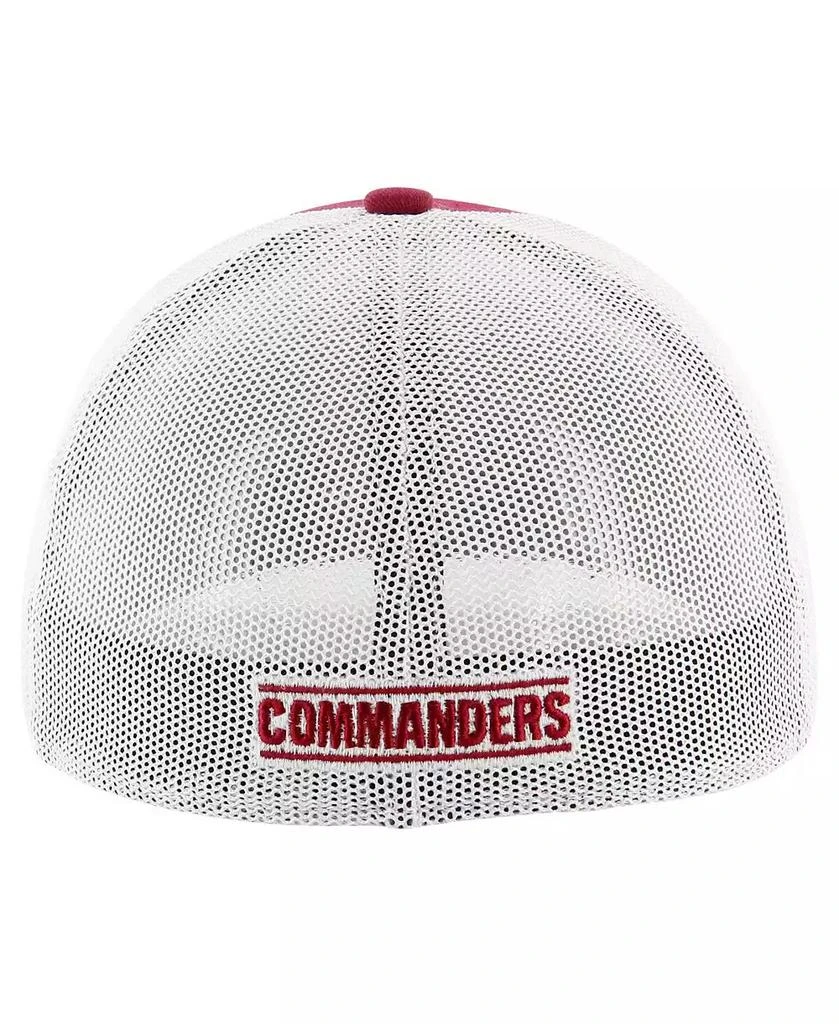 47 Brand Men's Burgundy/White Washington Commanders Thrash Trophy Flex Hat 2