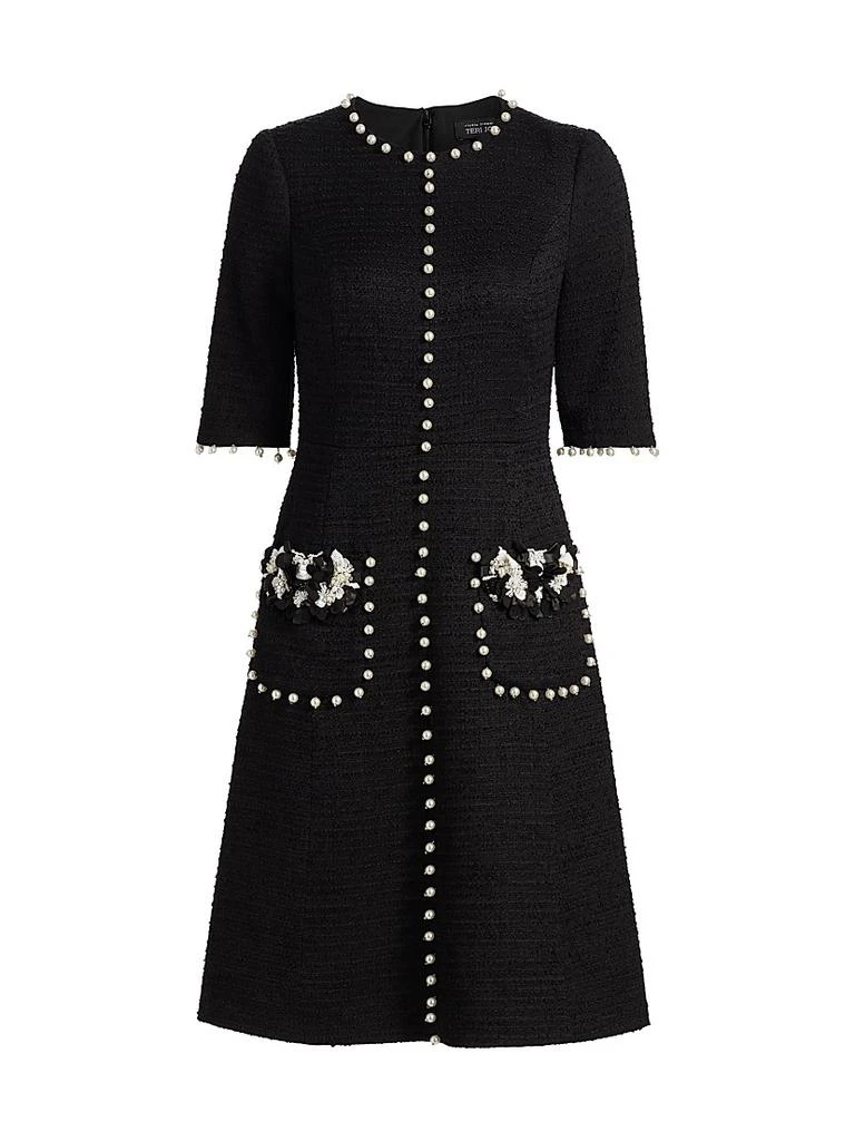 teri jon evening dresses saks fifth avenue Teri Jon by Rickie Freeman Floral Jacquard Column Gown