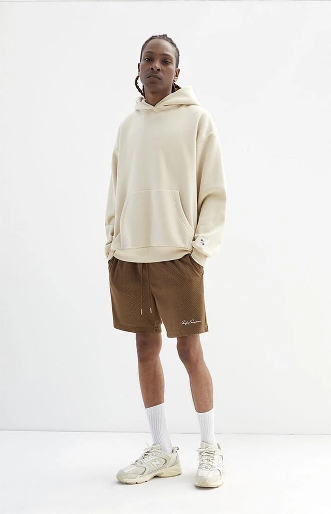 PacSun Brown Mesh Basketball Shorts 5