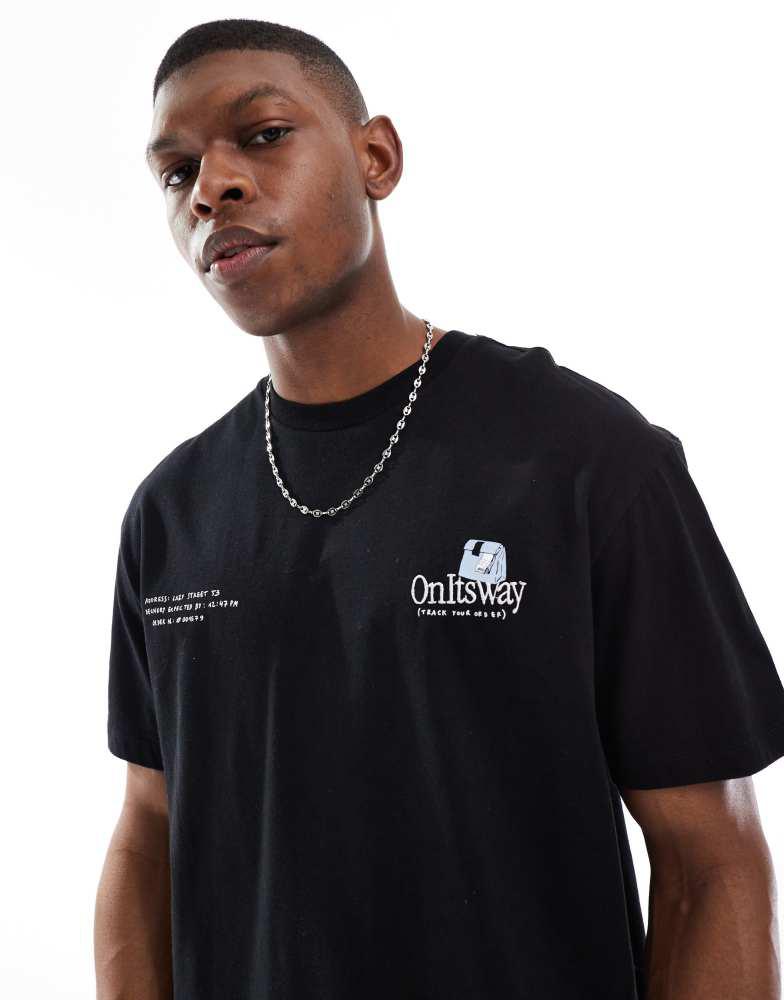 Echan様☆専用！5点 BERSHKA☆ワンショルTシャツ サイドシャーリングワンショルロゴプリントTシャツ[品番：SHNW0012535