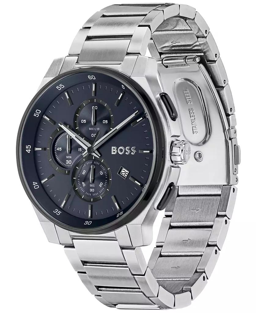 Hugo Boss Men's Peak 2.0 Quartz Chrono Stainless Steel Watch 45mm