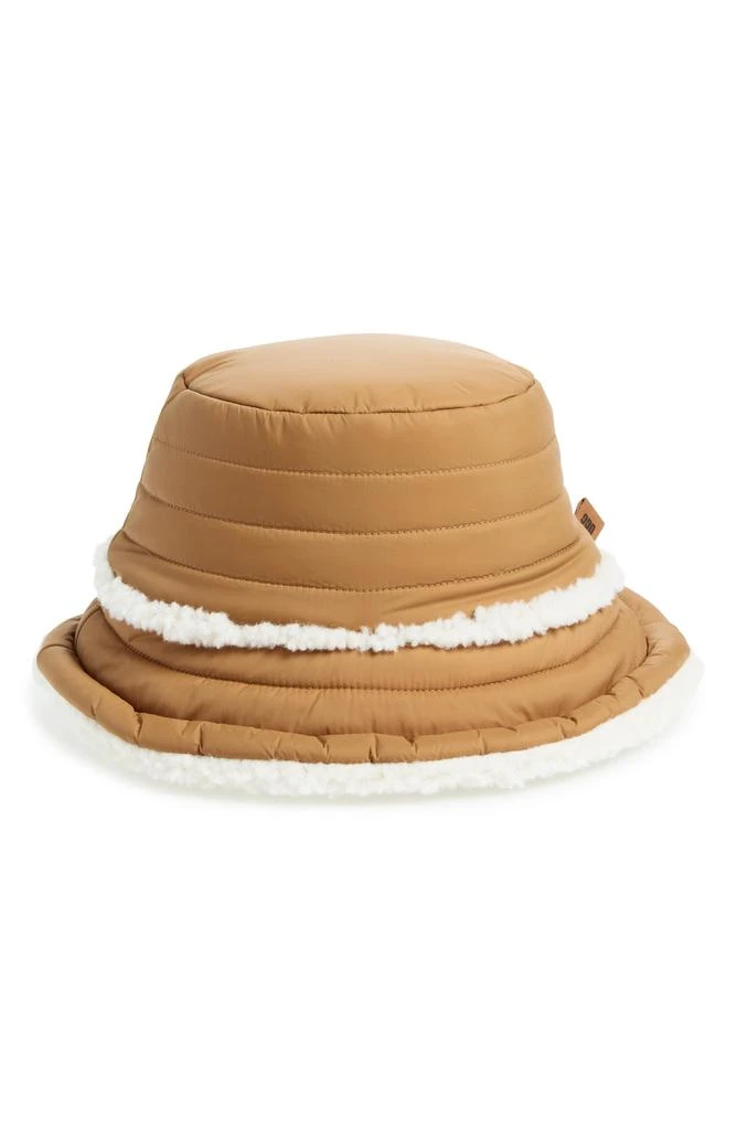 UGG UGGfluff Reversible Faux Fur Bucket Hat 1