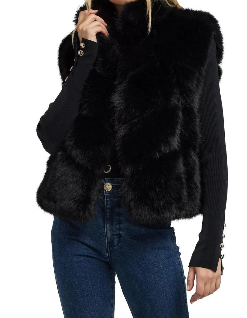 Generation Love Generation Love - rosario faux fur vest 1