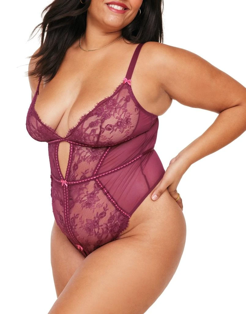 Adore Me Laylia Women's Plus-Size Crotchless Bodysuit Lingerie 2
