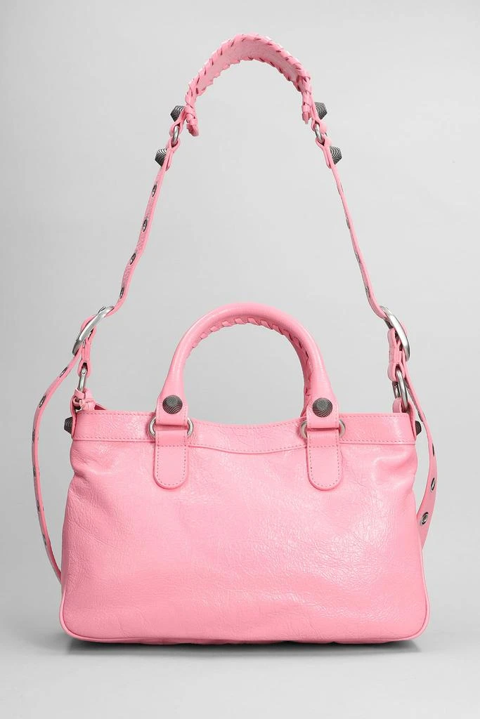 Balenciaga Neo Cagole Tote M Hand Bag In Rose-pink Leather 3