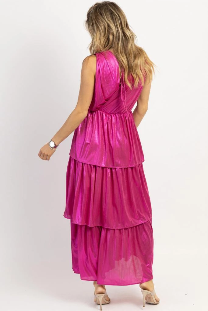 Strut & Bolt SHIMMER TIERED MAXI DRESS 6