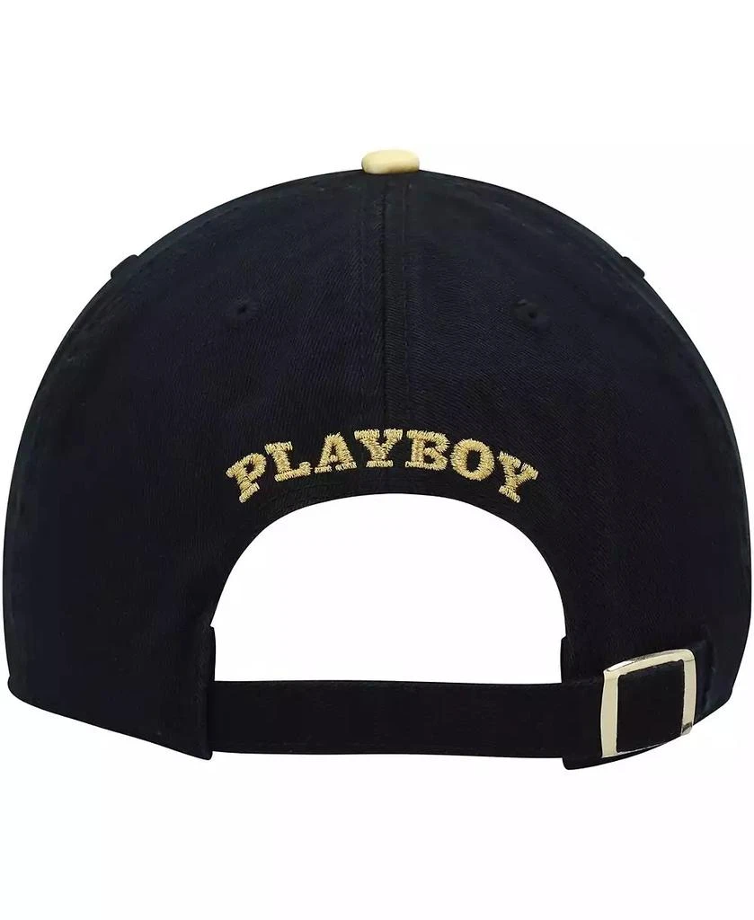 Playboy Men's Black Micro Dad Adjustable Hat 5