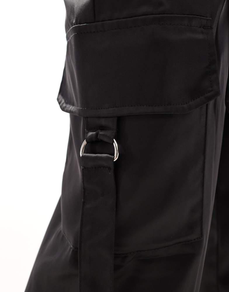 HERA Hera Womens tailored cargo trouser in black