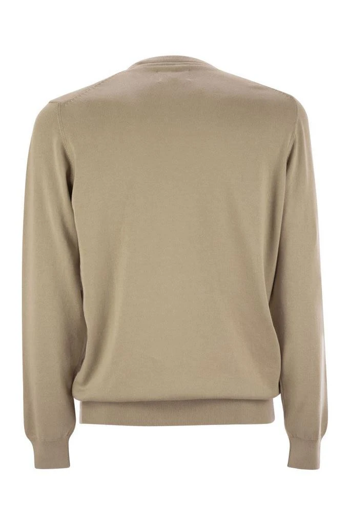 Barbour Barbour Pima - Cotton Crew-Neck Jumper 2