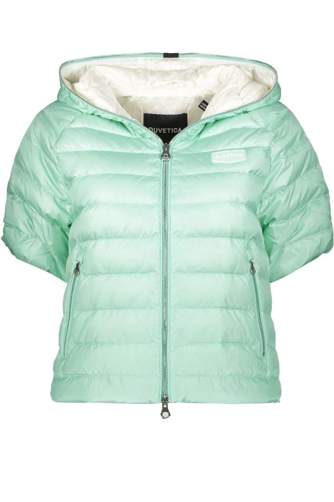 DUVETICA Duvetica Vernia Logo Patch Short Sleeve Puffer Jacket
