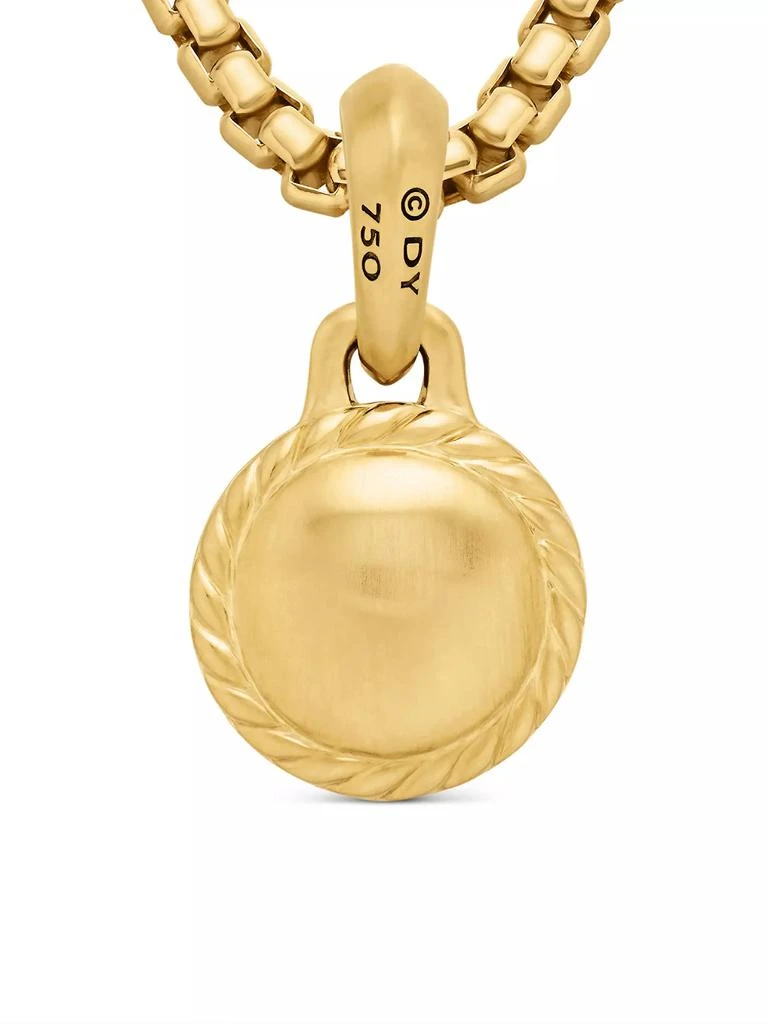 David Yurman Evil Eye Amulet in 18K Yellow Gold 6