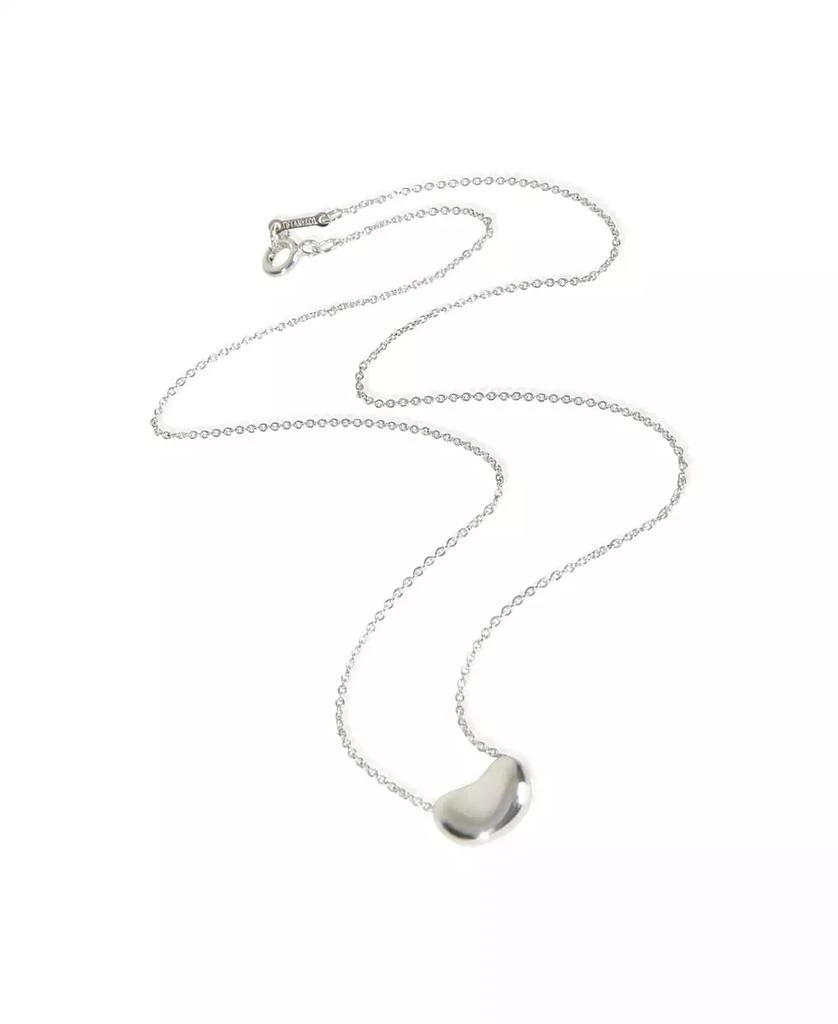 Pre-Owned Tiffany 
Co Sterling Silver  Elsa Peretti Bean Pendant 2