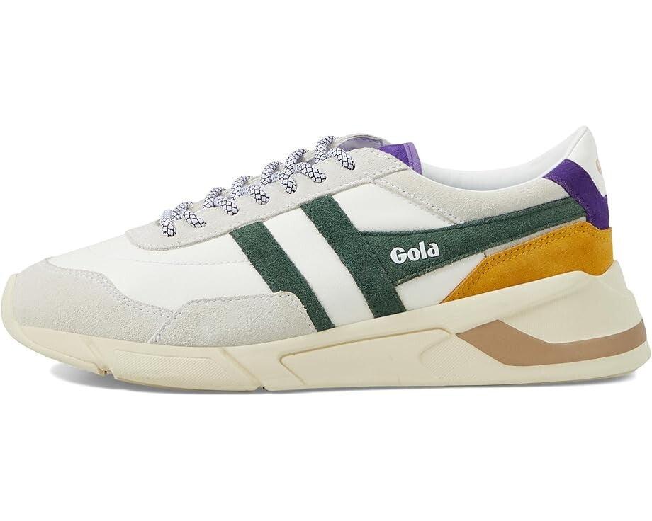 Gola Eclipse Pure CLB400XN1 Sneaker Women US 9 White Green Trainer Shoes ZPO3696