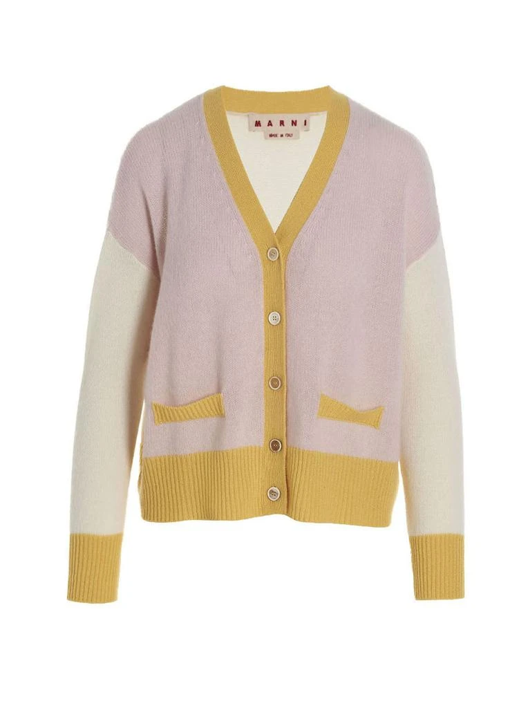 Marni Color Block Cardigan 1