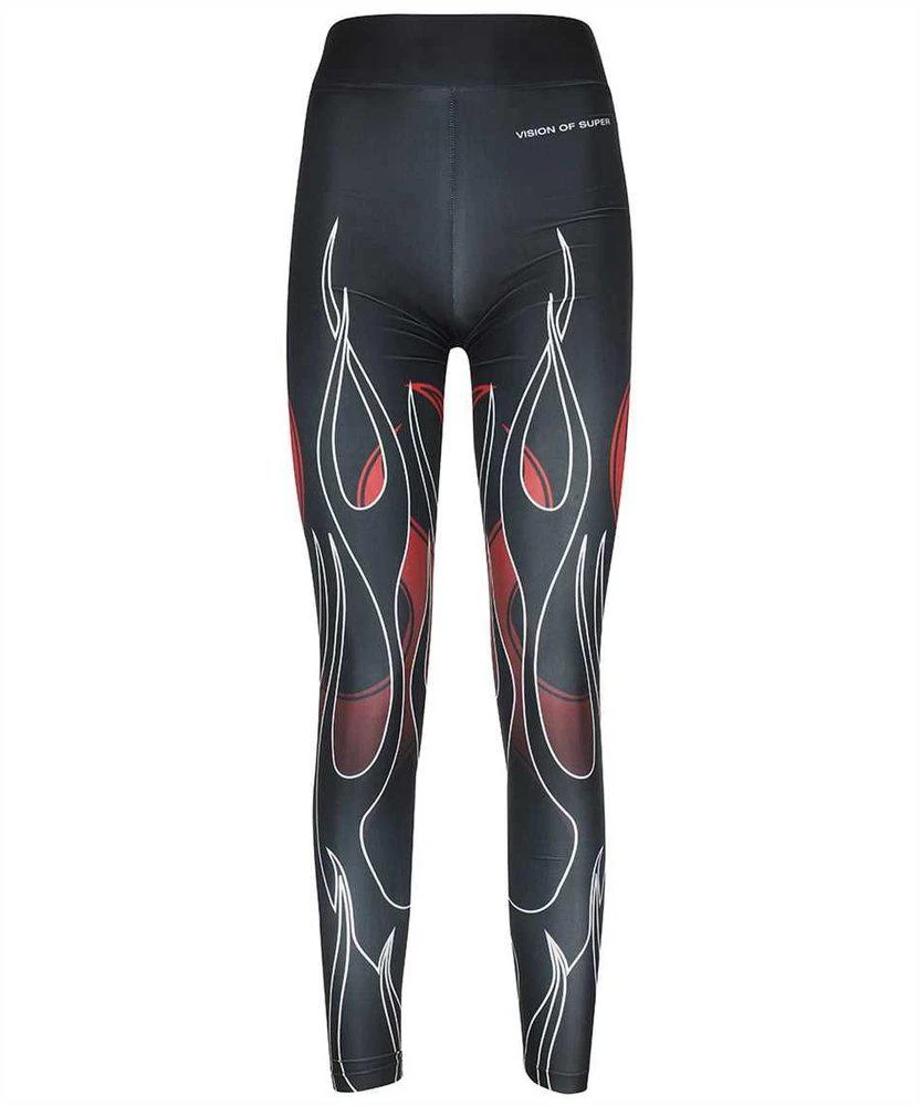 Vision of Super Vision Of Super Flame Print Leggings