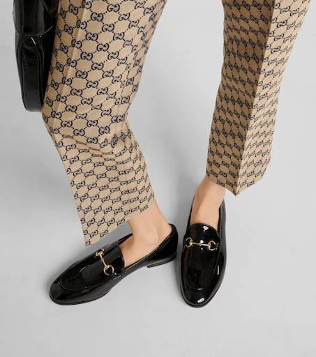 Gucci Jordaan Horsebit patent leather loafers 7