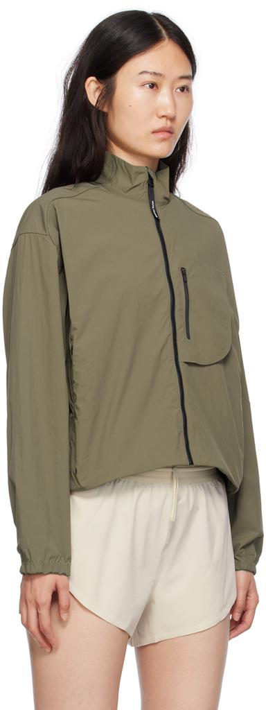 District Vision Khaki Cropped Jacket