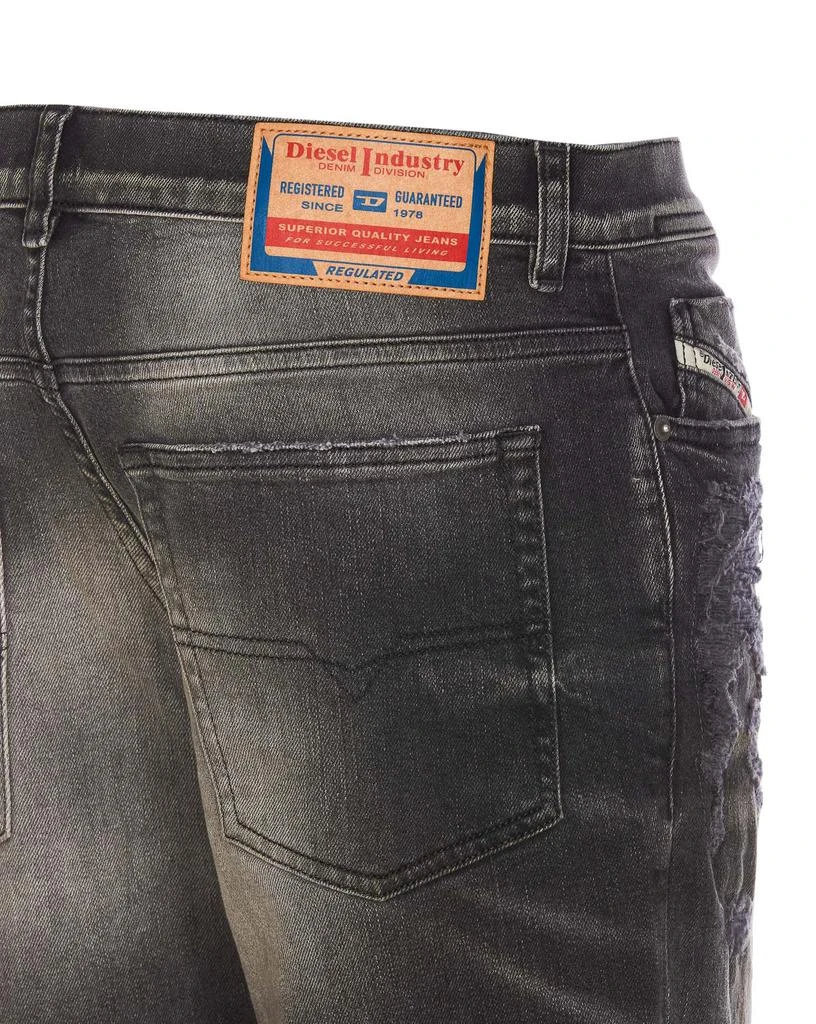 Diesel Diesel Logo-Patch Distressed Jeans 3