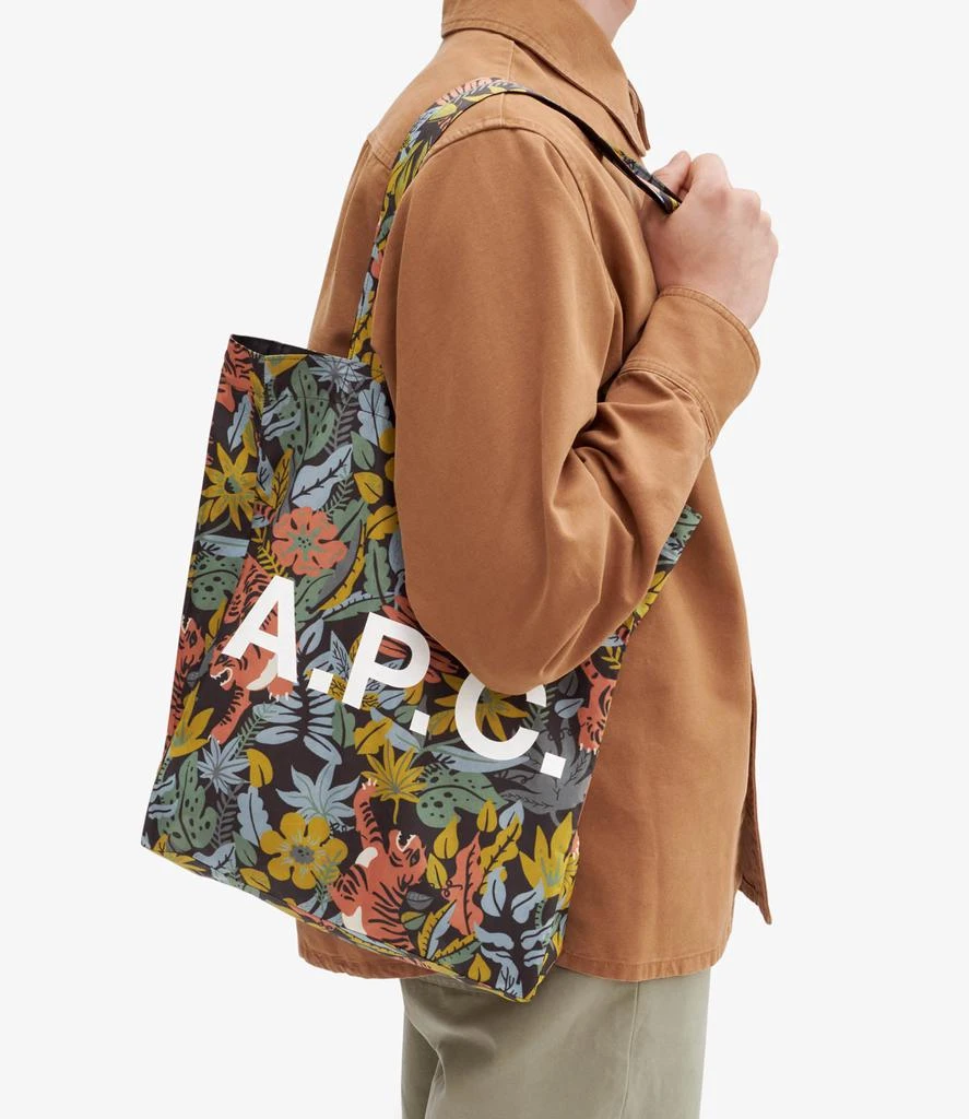 A.P.C. Lou Reversible Jungle tote bag 2