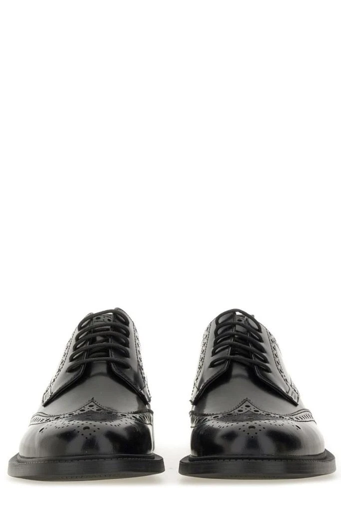 HUGO BOSS Men’s Black Lace Massive Derby Shoes Size 7 EU 40 Hugo Boss Lisbon Derby Mens Leather Dress Shoe in Black  main image 2