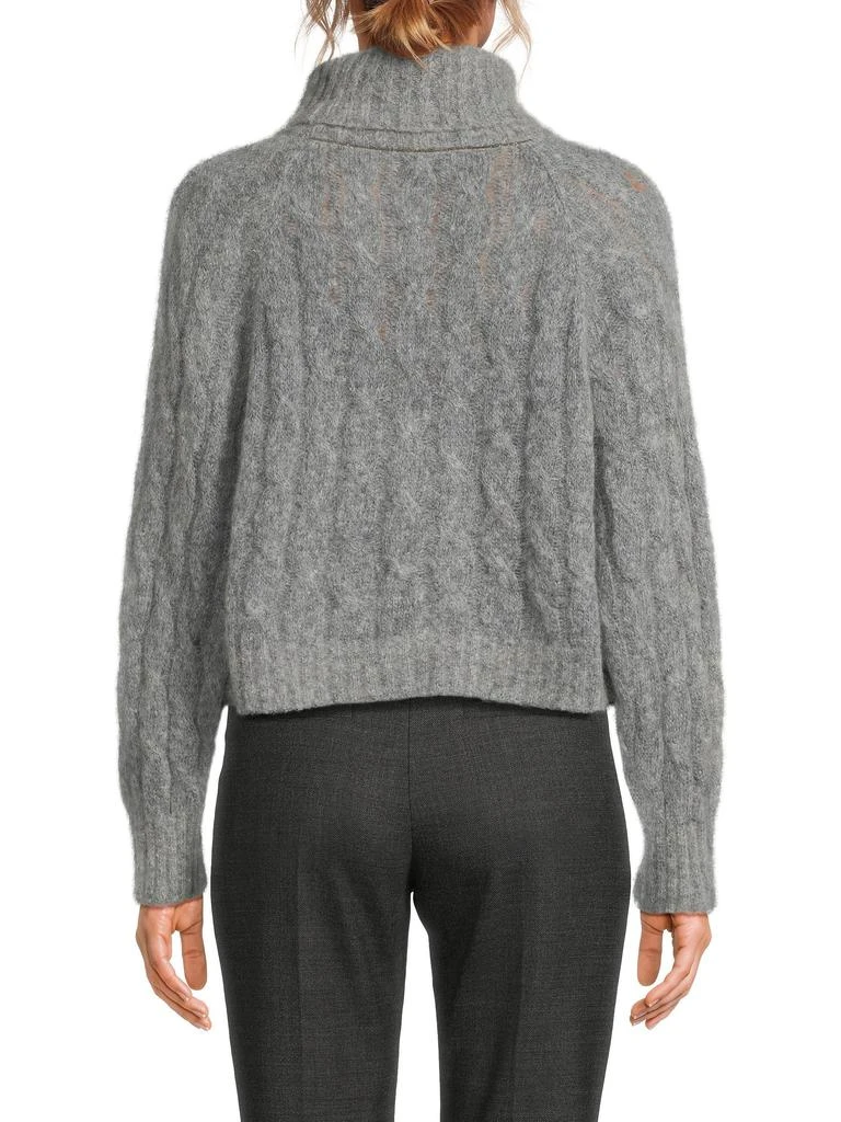 Brunello Cucinelli Cable-Knit Wool-Mohair Sweater 2