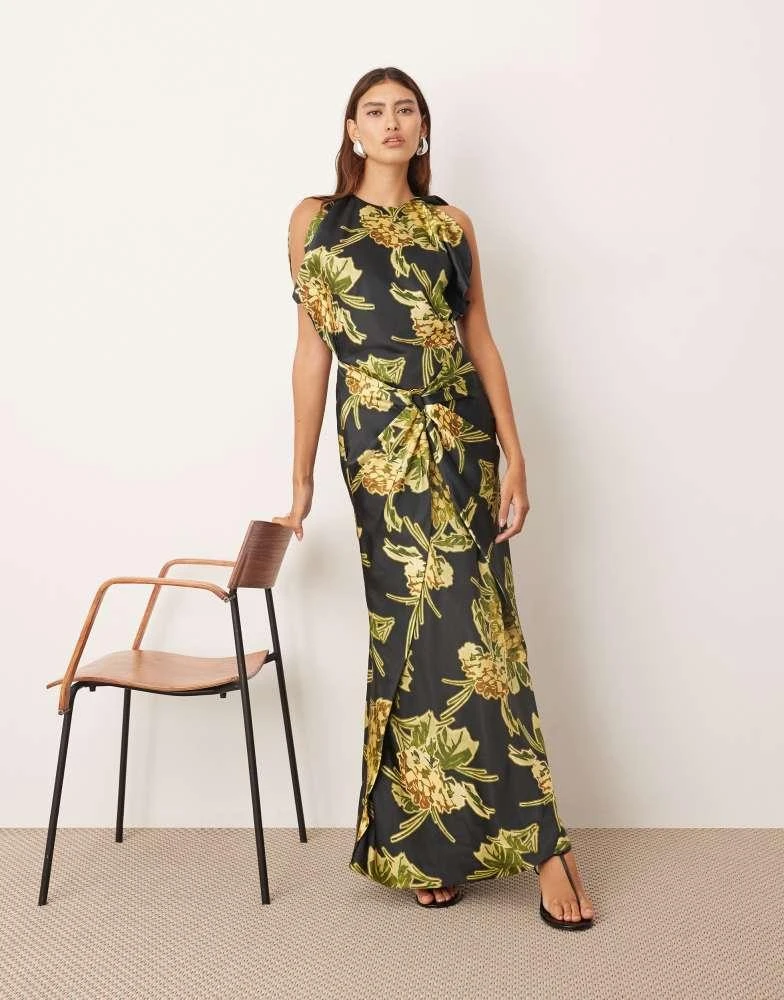Shop ARRANGE drape split sleeve maxi dress with metal trim in floral print on Sale at BeyondStyle Get 65% Off ARRANGE drape split sleeve maxi dress with metal trim in floral Shop ARRANGE drape split sleeve maxi dress with metal trim in floral print on Sale at BeyondStyle Get 65% Off ARRANGE drape split sleeve maxi dress with metal trim in floral