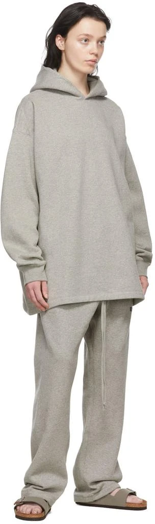 Fear of God ESSENTIALS Gray Relaxed Hoodie 4