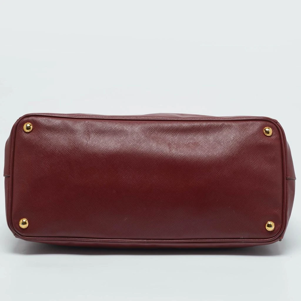 Prada Prada Red Saffiano Leather Large Gardener's Tote 9